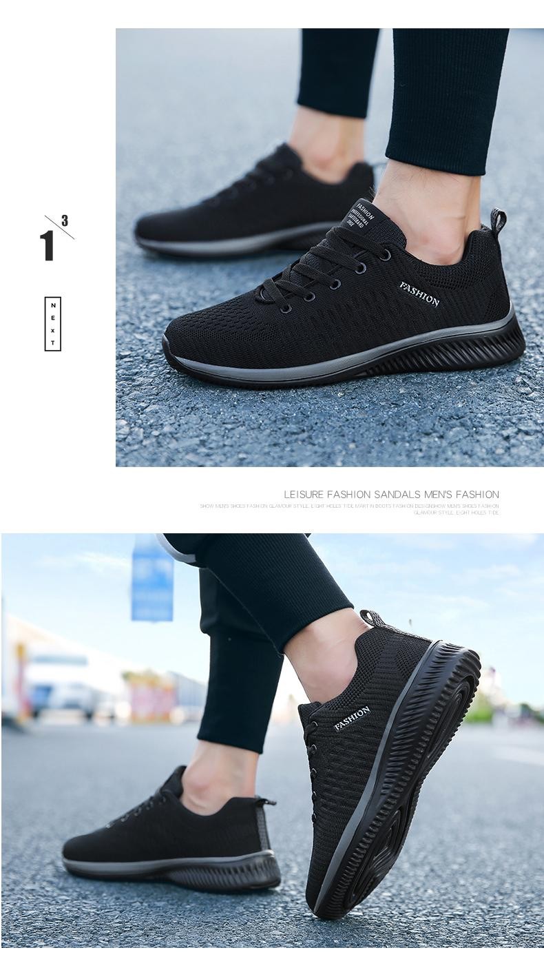 Men Shoes Running Shoes for Men Lightweight Tenis Comfortable Breathable Walking