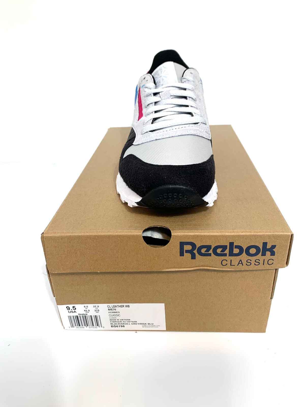 Reebok NIB CL Leather WB Sneaker BS6198 Size 9.5