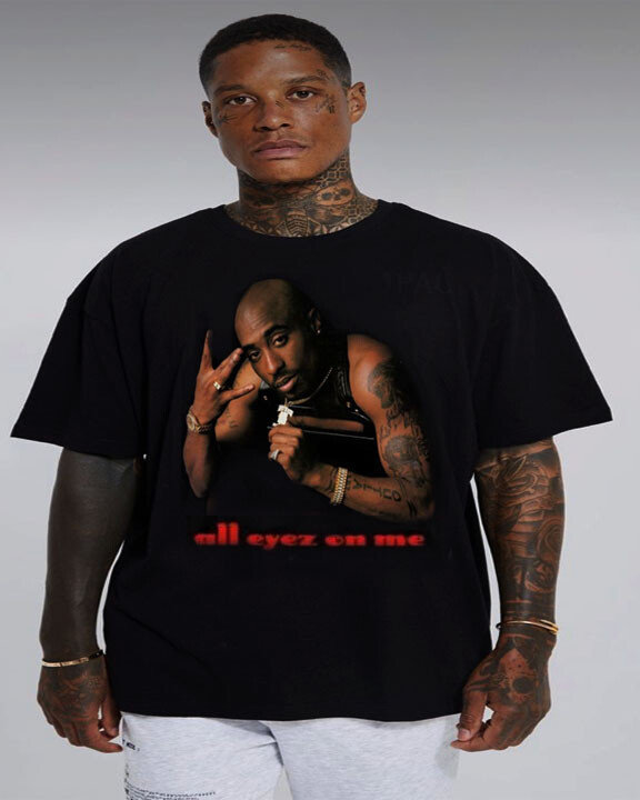 TUPAC ALL EYEZ ON ME RAP HIP HOP T SHIRTS MEN’S SIZES