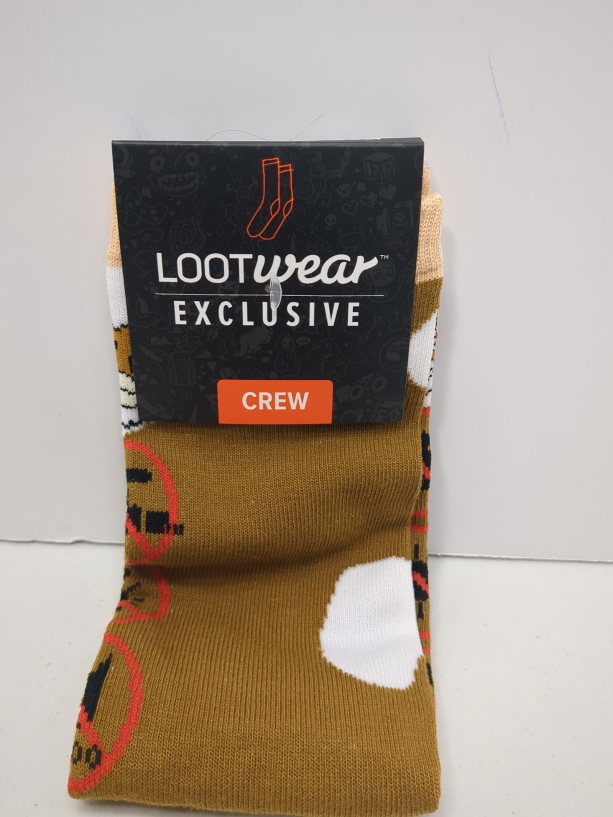 Loot Crate Wear Gremlins Rules Gizmo Mogwai Adult Crew Socks New NWT