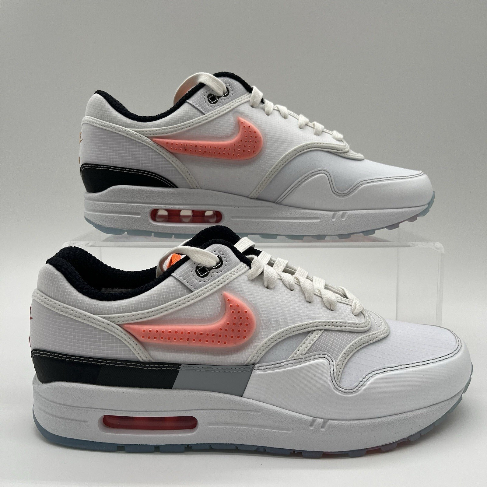 Nike Air Max 1 ’87 EA Sports x Madden NFL White Hyper Crimson HQ3503-100 Men’s