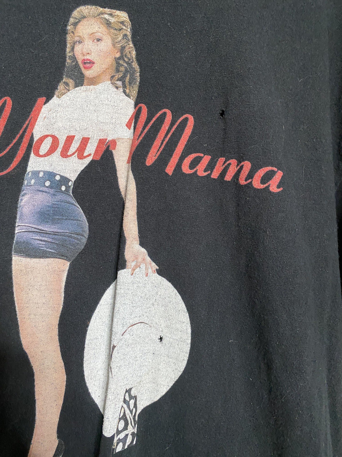 Jennifer Lopez Jenny From The Block T Shirt Ain’t Your Mama Black Short Sleeve