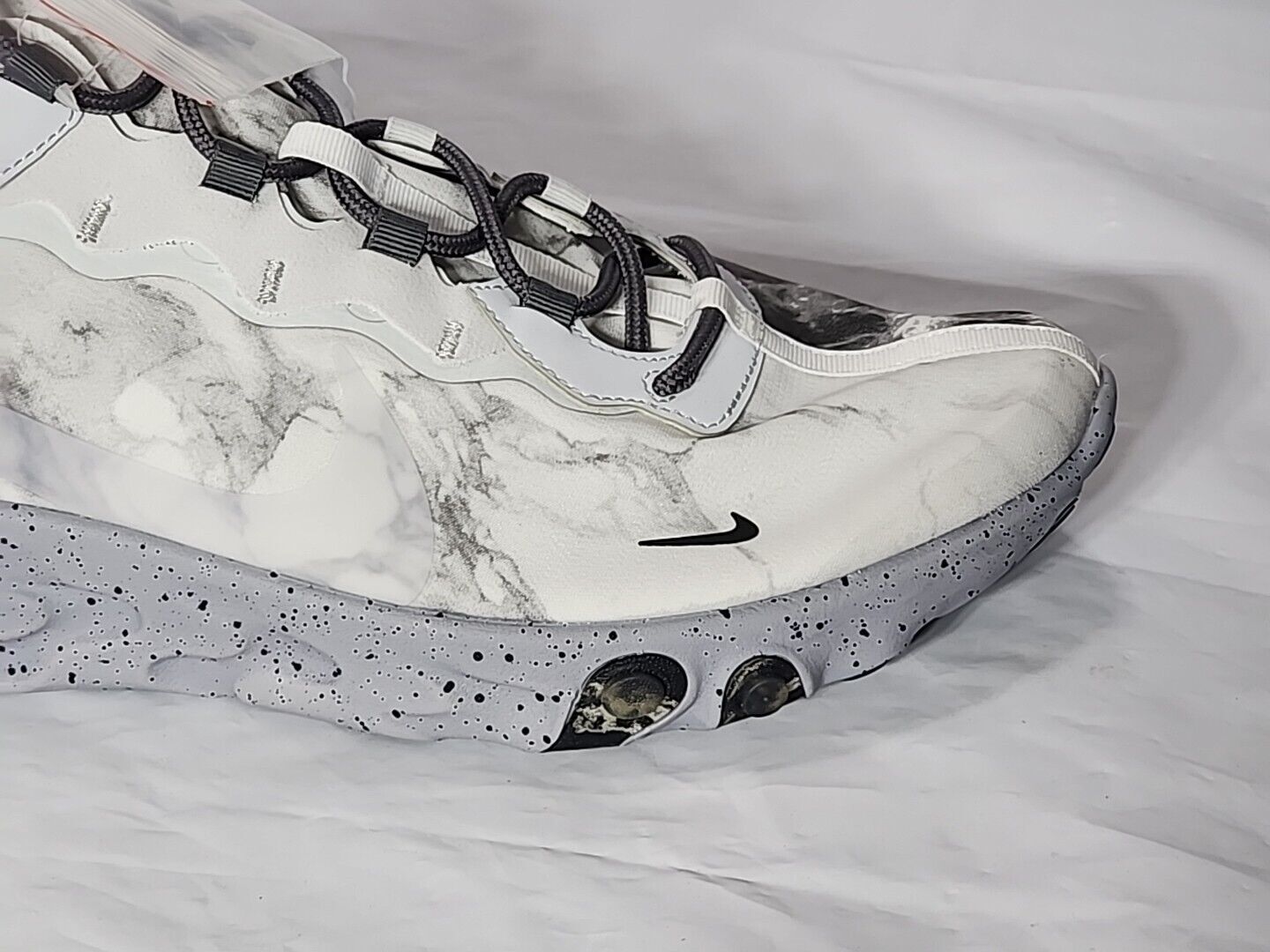 Nike Kendrick Lamar Shoe SZ 15 x React Element 55 Running Pure Platinum CJ3312