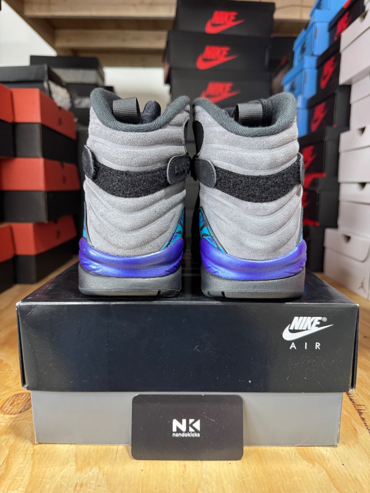 Air Jordan 8 Retro ‘Aqua’ 2025 Multi MEN SIZES 305381-006