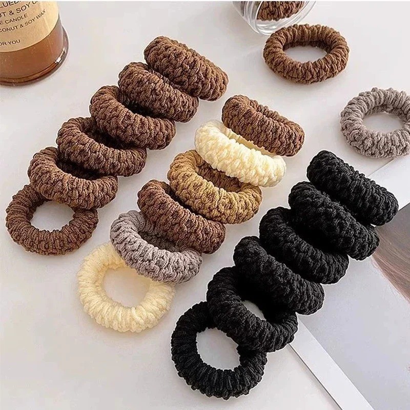6pcs of Upgraded Wide And Thick Hair Ties, Fashionable for Ponytails And Buns