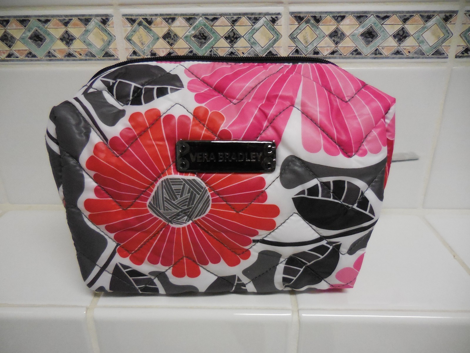 Vera Bradley Large Cosmetic PUFFY Please Choose The Pattern NEW