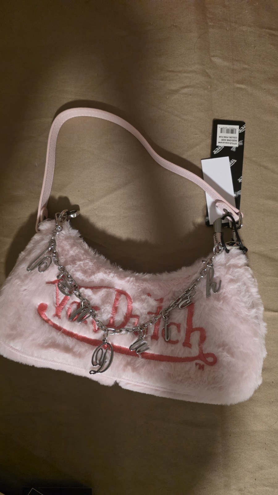 Brand New Fur Van Dutch Womens Handbag