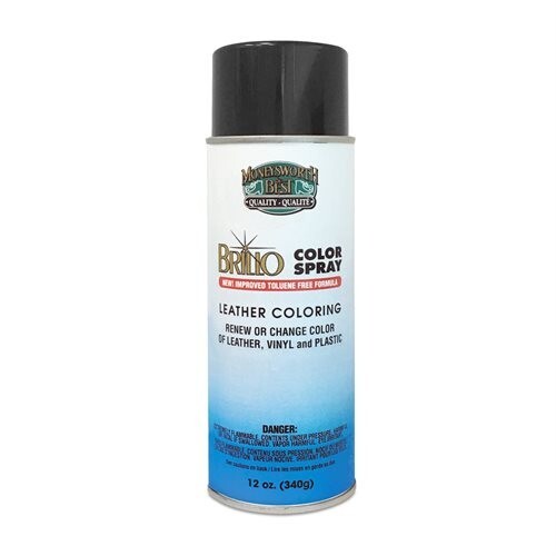 Moneysworth & Best Brillo Leather/Vinyl/Plastic Color Renew – Dark Brown 12 oz