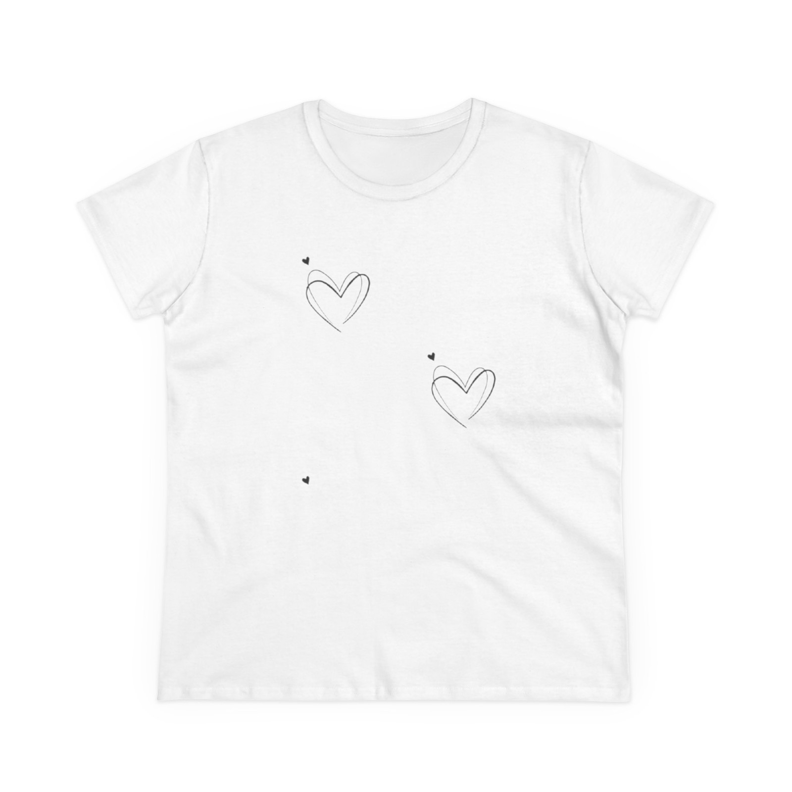 Floral Letter L Tee | Rose Monogram Shirt