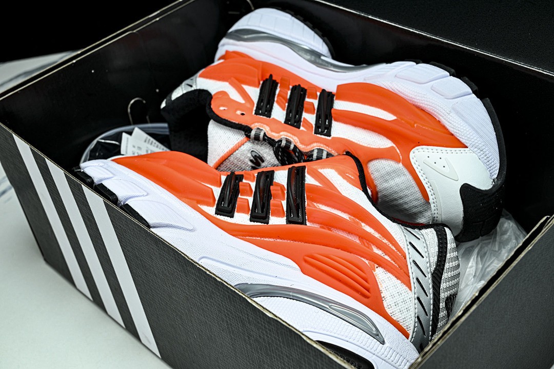 JP9277 ad**as Adistar Jellyfish Pharrell Williams Orange/Black Shoes Size 4-13