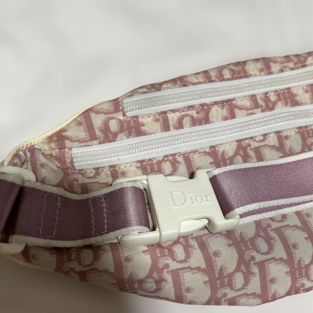 Christian Dior Bag Dior Trotter NO.2 Shoulder Waist Pink