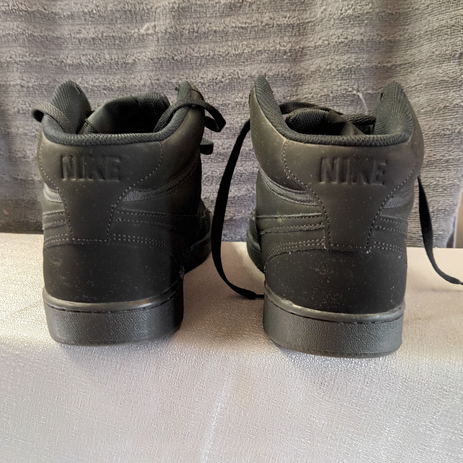 Nike Court vision Mid Black Size 10 1/2 Mens Shoes