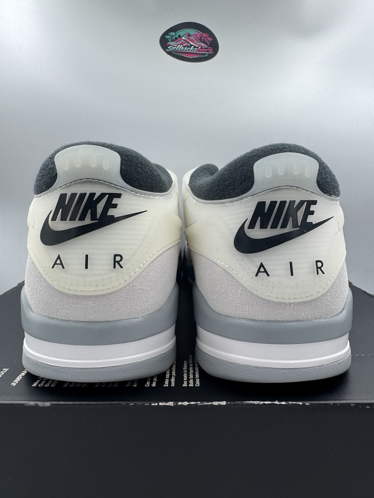 Nike Air Jordan 4 RM White Light Smoke Grey FQ7939-108 Size 13