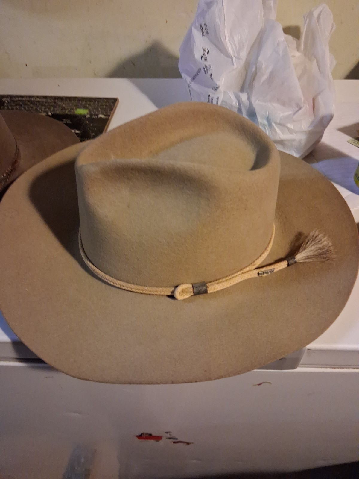 5x Beaver Brand And Eddy Bros Cowboy Hats 7 1/4