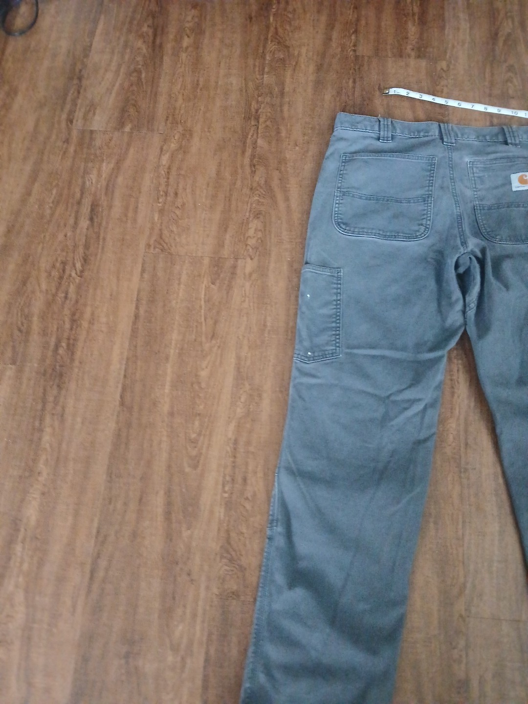 Carhartt Rugged Flex Relaxed Fit Double Knee Pant Tag34x32 Now33x30 102802 Gray