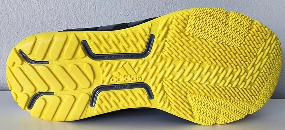 NEW Adidas Dropset Trainer Running Shoes Sneakers Black Yellow Size 12.5 GW3903