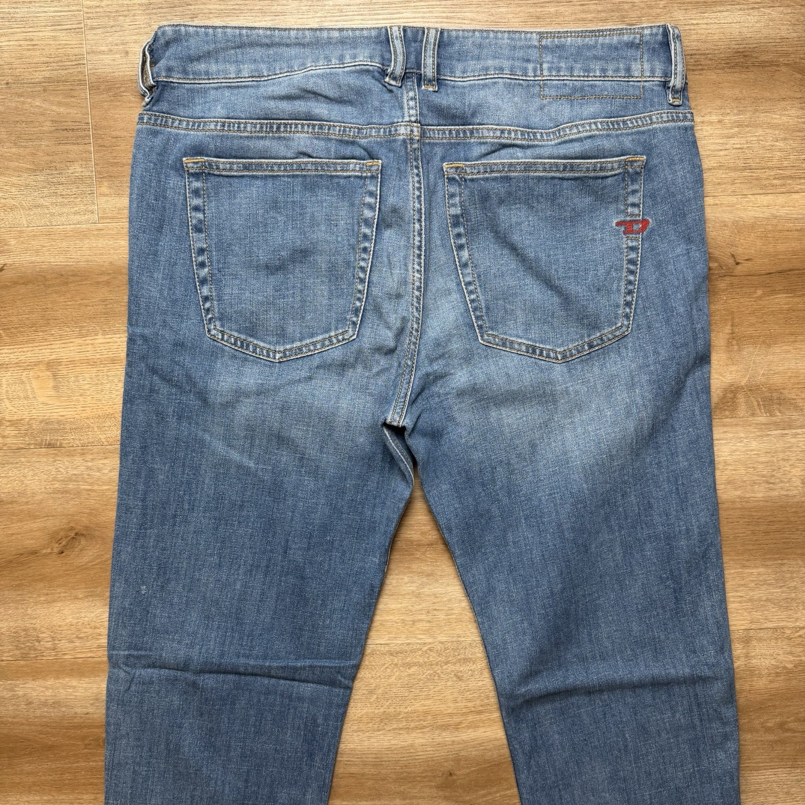 Diesel 1979 Sleenker Jeans Men 32×30 Blue Slim Skinny Stretch Medium Wash R84RV