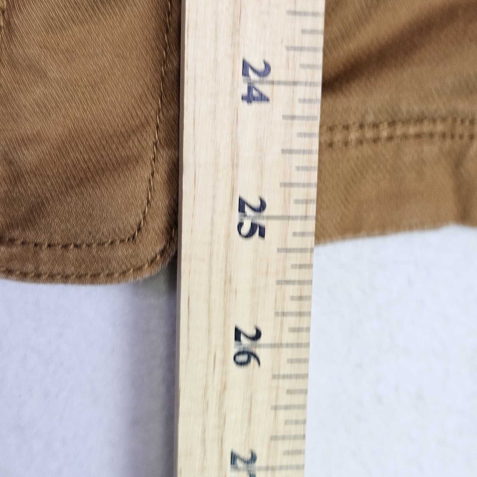 Talbots Safari Jacket Womans XS Camel Brown Twill Cotton Stretch Utility Outdoor