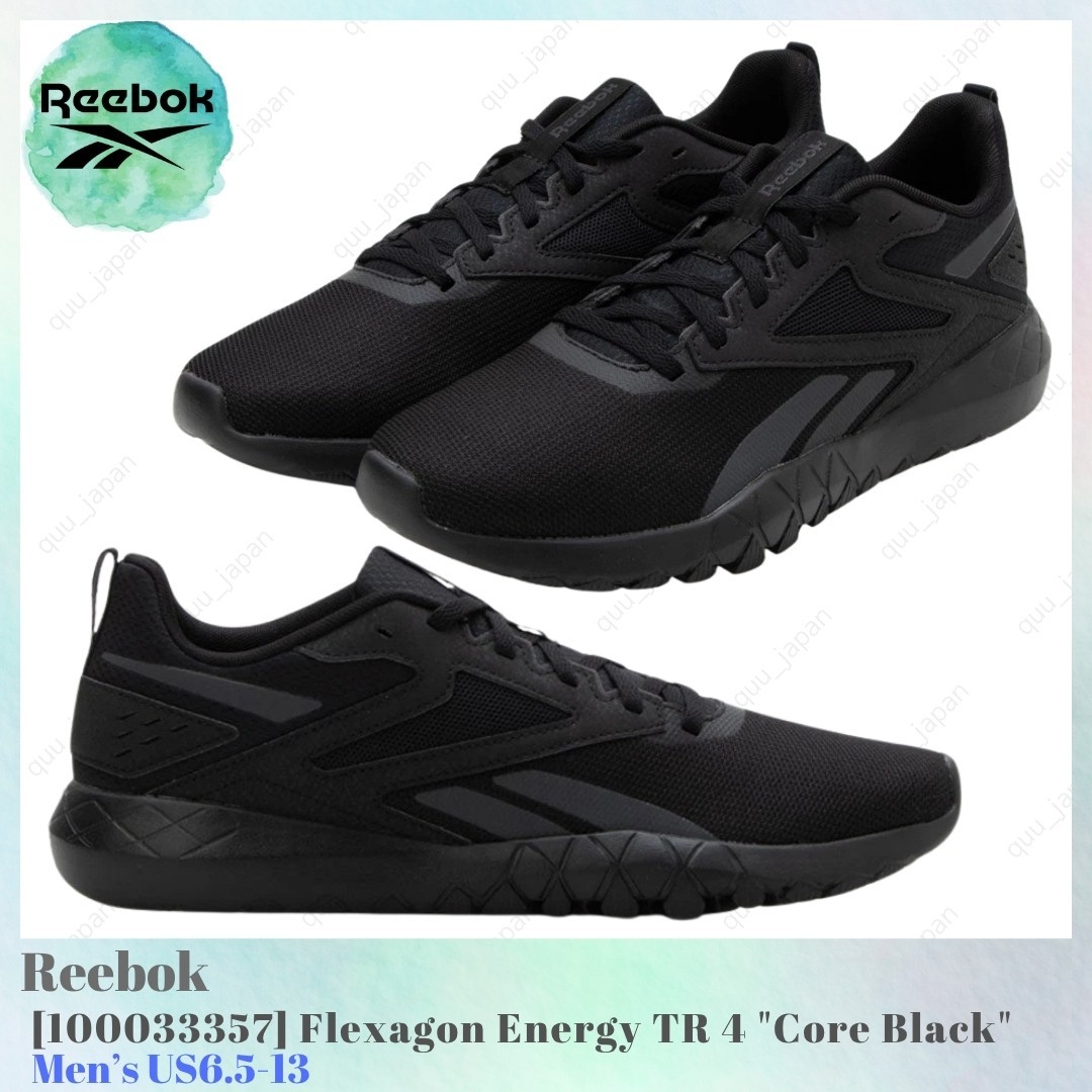 Reebok Flexagon Energy TR 4 Core Black 100033357 Men’s US6.5-13 NEW