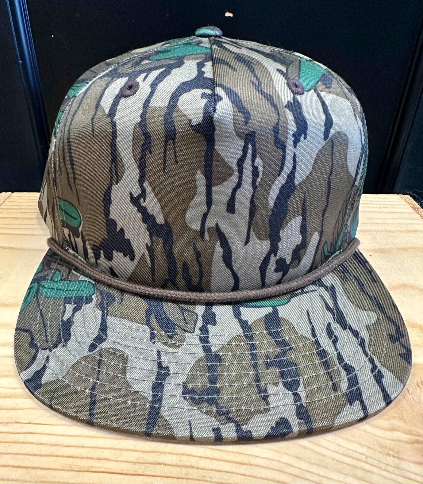 1 New Richardson 256P Trucker Hat Mossy Oak Greenleaf Blank Cap Hat OSFM