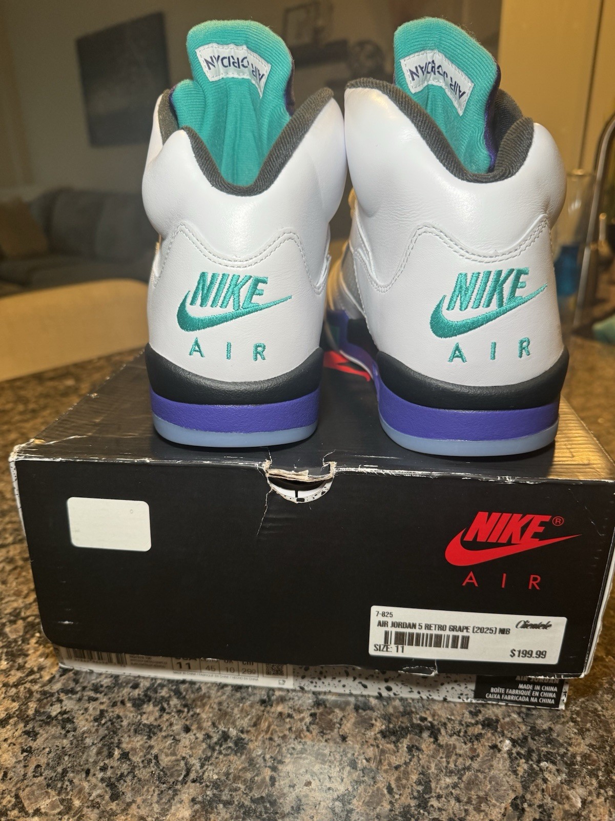 Nike Air Jordan 5 Retro “Grape” (2025) – Size 11 – DS/New – 100% Authentic