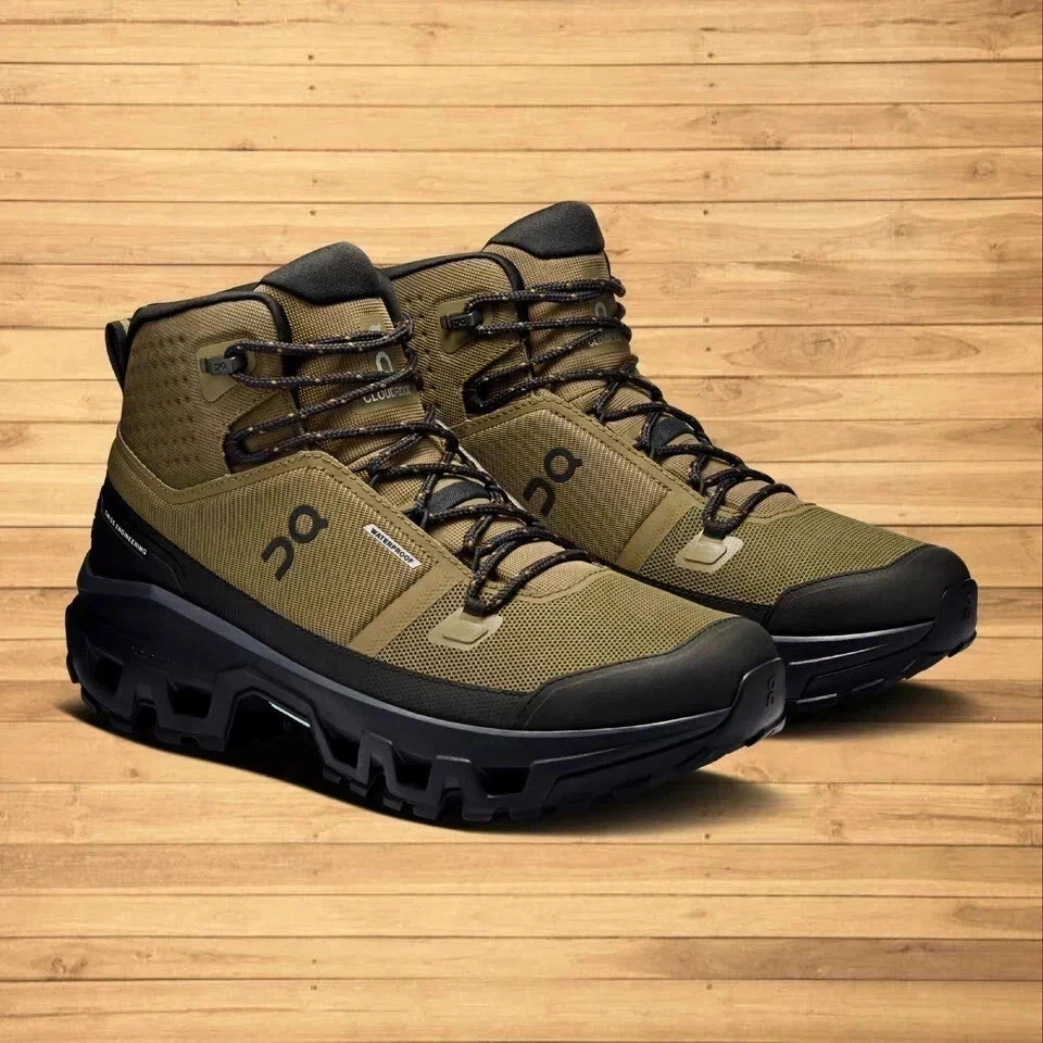 On Running Cloudrock Mid Wp 3MF10161473 Hunter/Black MEN’S All Size US 7-12