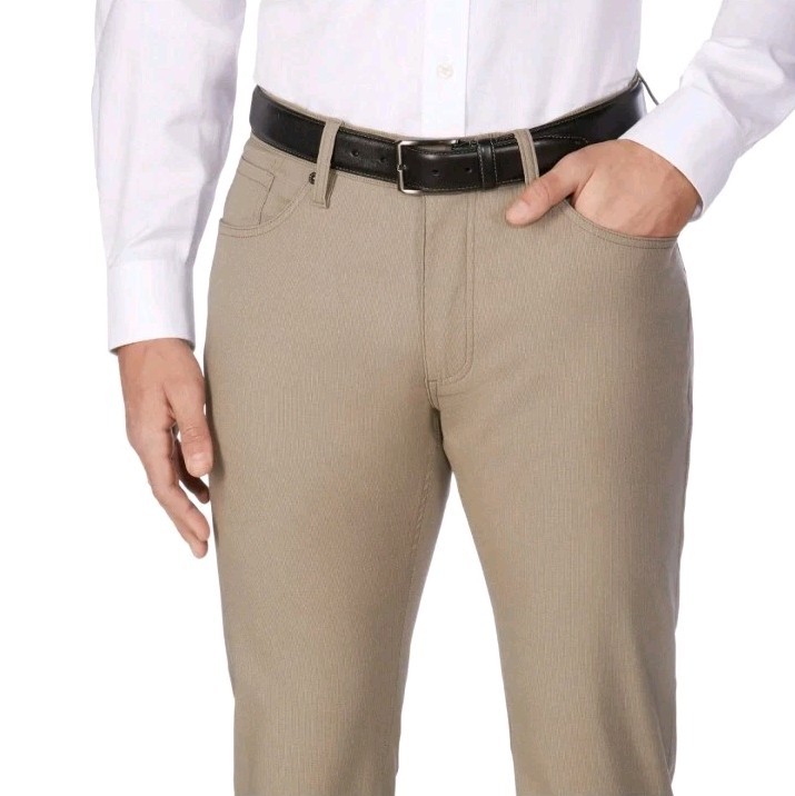 URBAN STAR MENS STRETCH RELAX FIT STRAIGHT LEG PANT