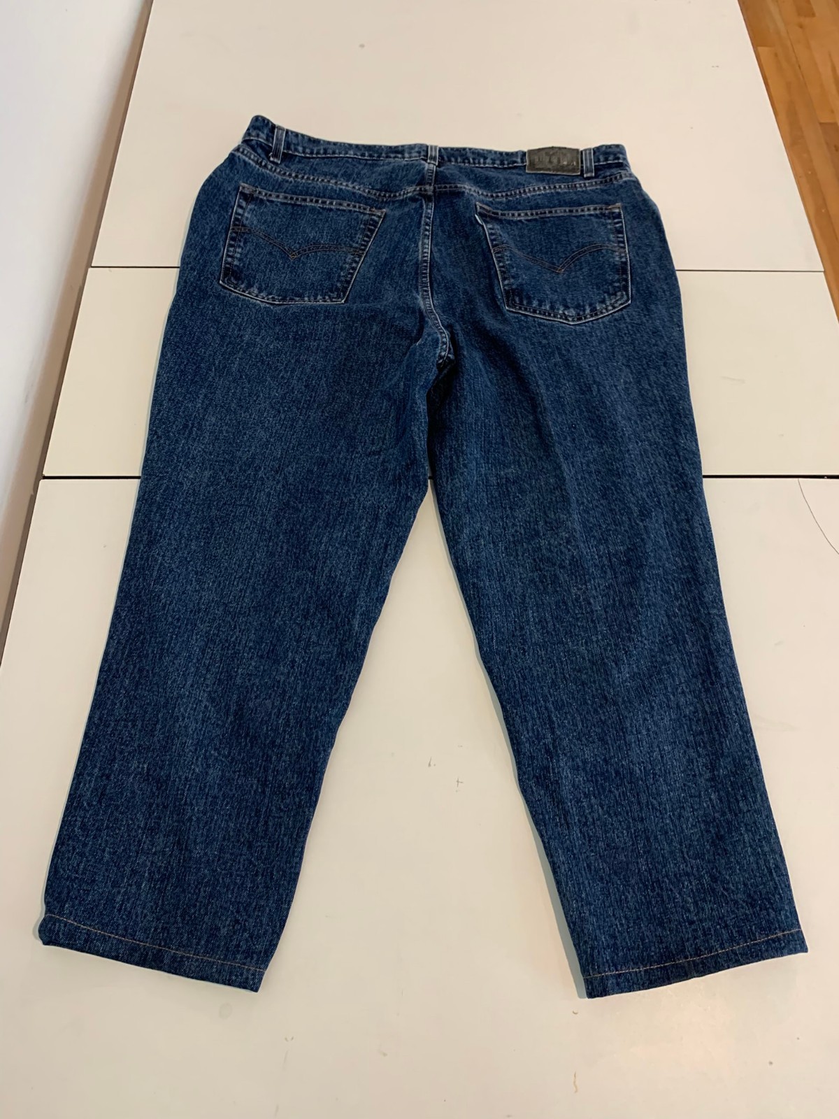 Vintage Levi’s Silvertab Jeans 42×27 Blue Baggy Y2K Skater Loose Grunge Tapered