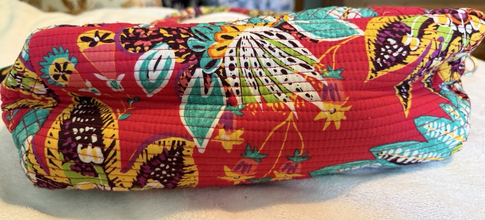 Vera Bradley Hadley Satchel In Rhumba
