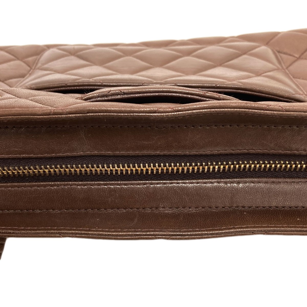 CHANEL Matelasse GoldHardware Tote Bag Lambskin Ladies [Used]