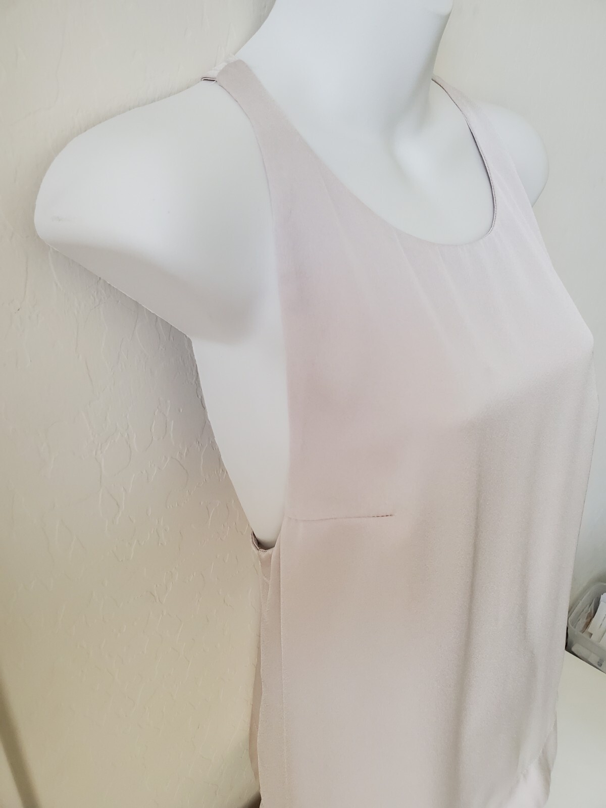 Bondi Born Eden Recycled Polyester Color Moon Beige Tank Top – Size Small