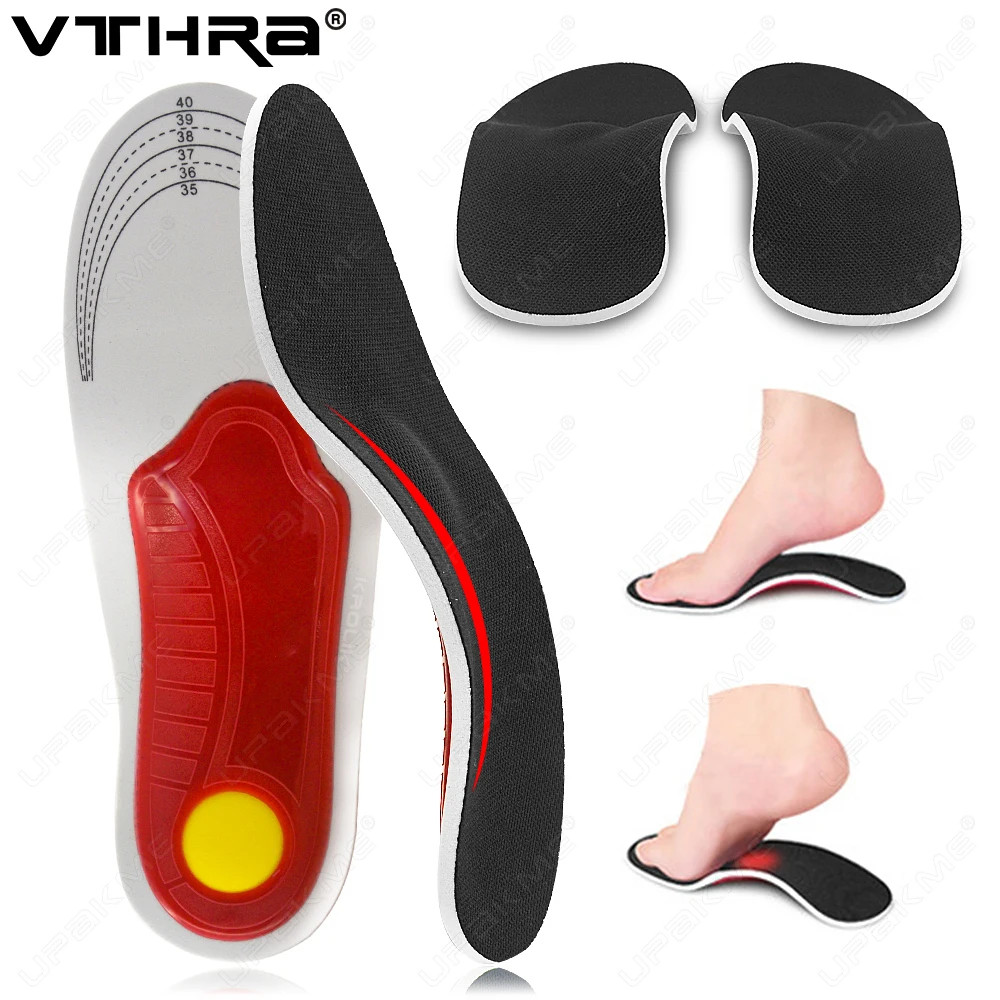 Correction Foot Pain Relief OX Leg Inner Sole for Shoes Arch Support Insole for