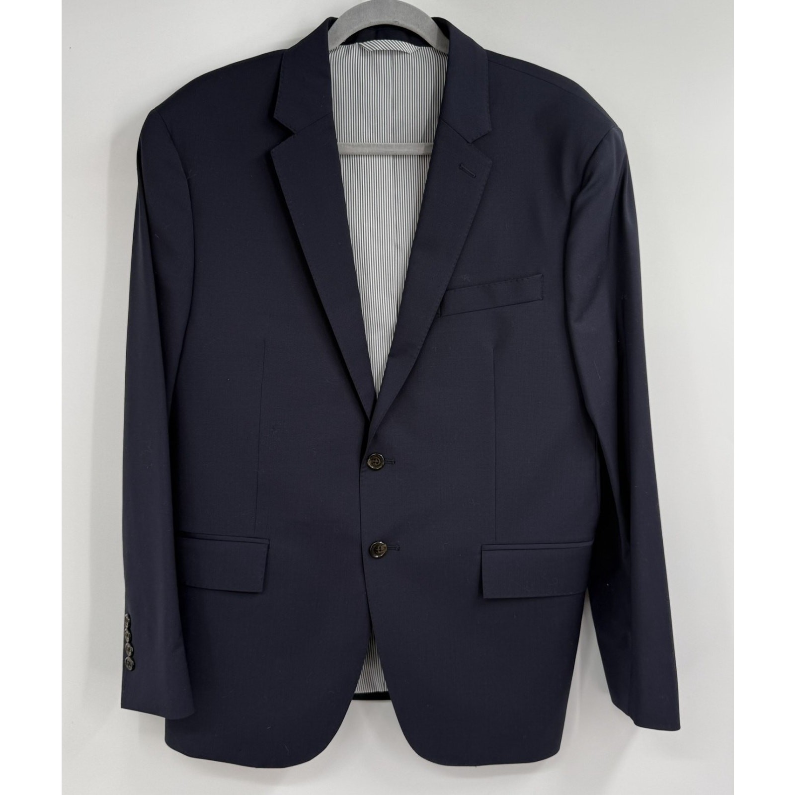 Todd Snyder Blazer Mens 42S Blue Mayfair Fit Stretch Wool 2-Button Business
