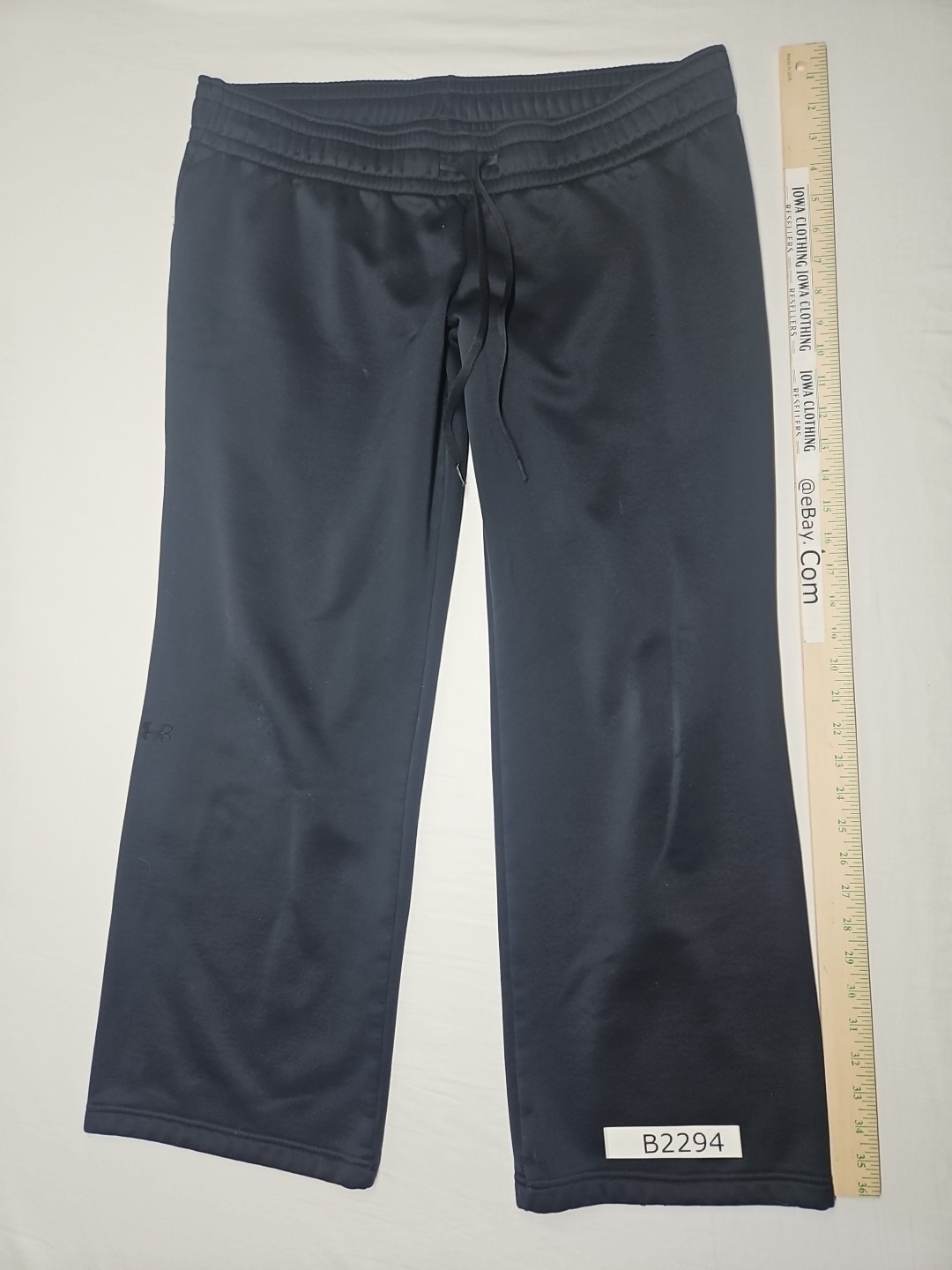 Under Armour UA Storm Warm Up Pants Fleece Straight Leg 36” Waist 28” Inseam
