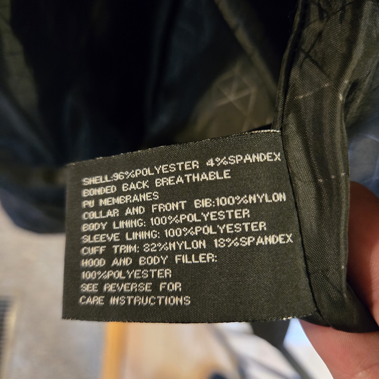 ZeroXposur Black Label Men’s Breathable Jacket XXL Black Zipper Button