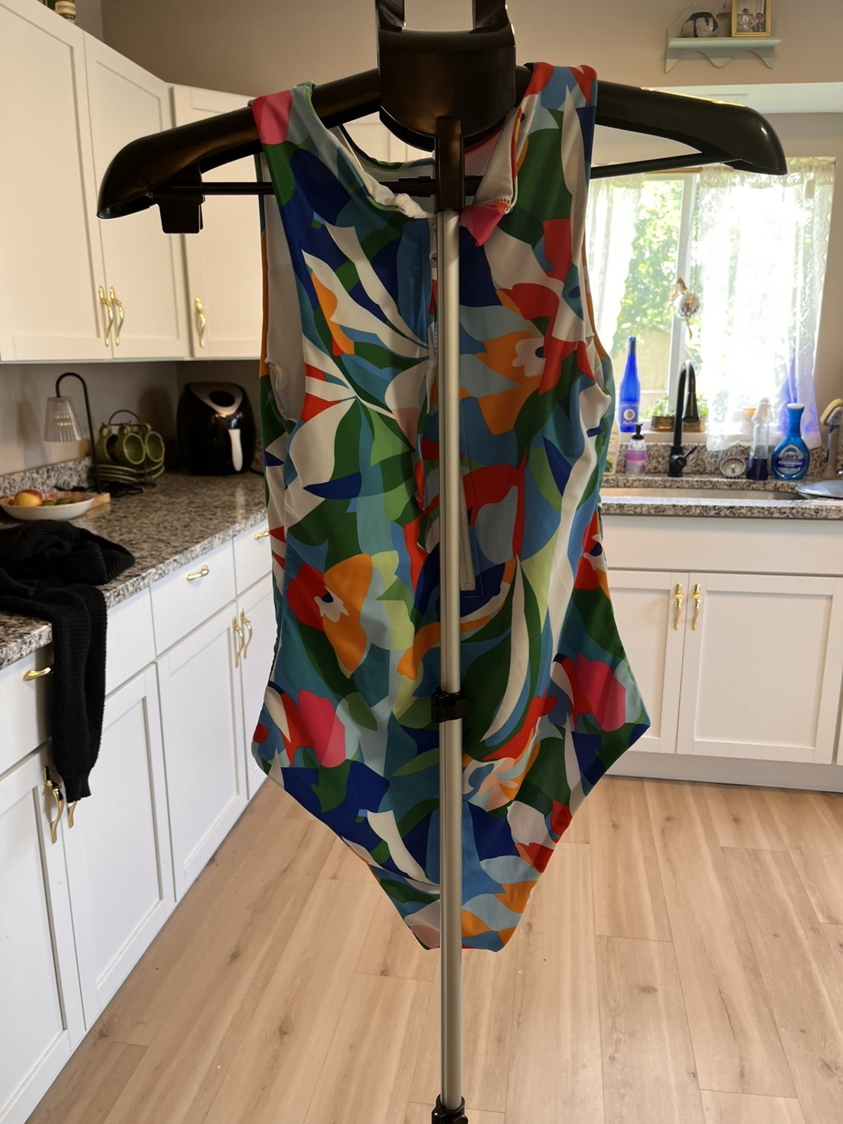 Multi color and patterns one piece (only tried it on)