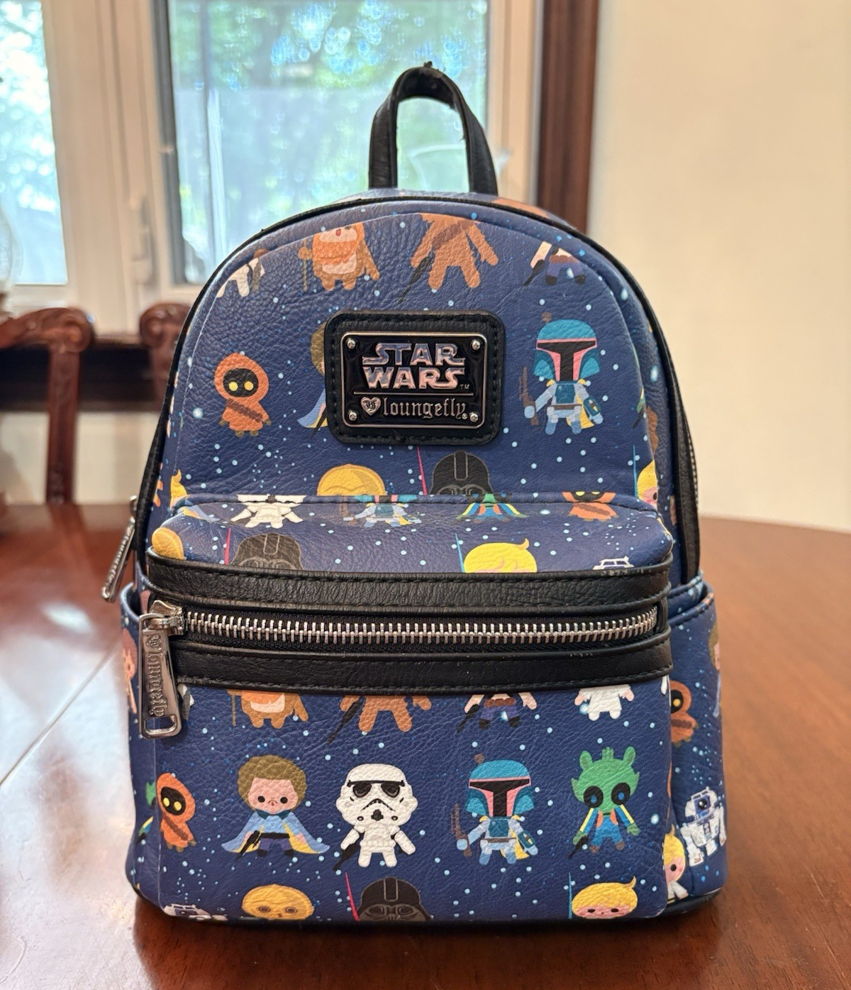 Loungefly Chibi Star Wars mini Backpack WITH DAMAGE (see pictures)