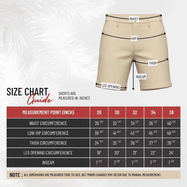 Mens Flex Stretch Chino Shorts Slim Fit Casual Summer Golf Beach Shorts