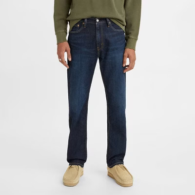 Levi’s Men’s 505 Mid Rise Regular Fit Straight Leg Full Fit Jeans