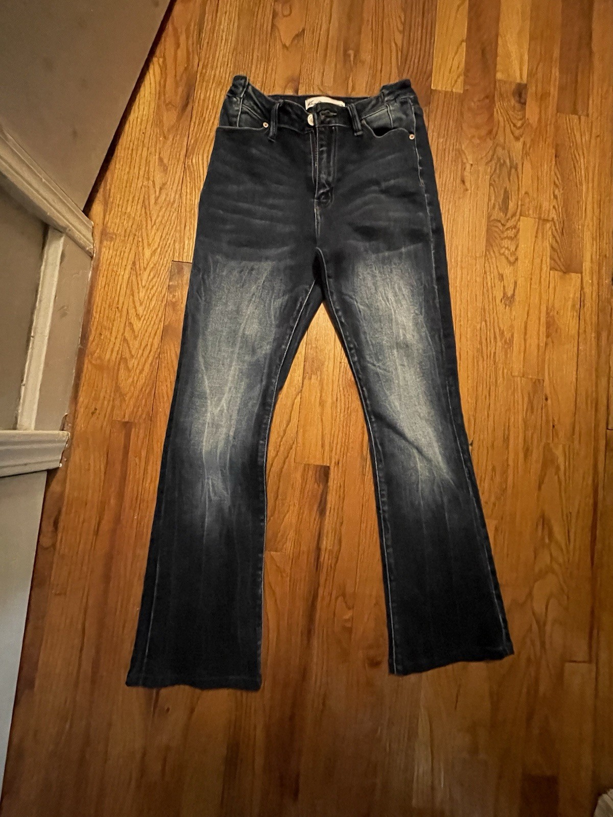 KanCan Dark Wash Bootcut Slim Stretch Jeans Size 25