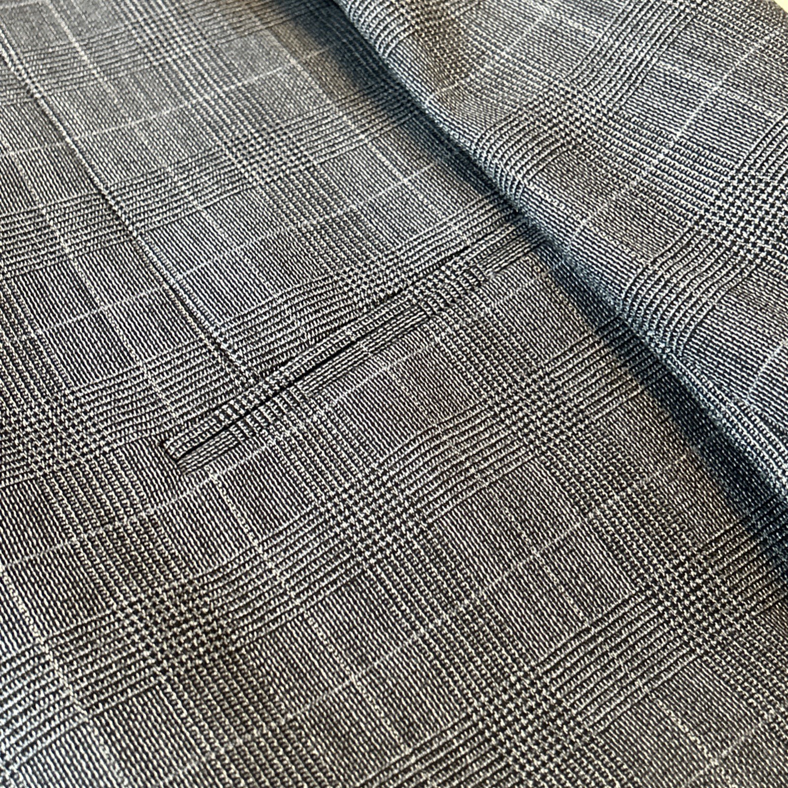 San Romeo Made In Italy Suit Gray Pattern Fine Merino Wool