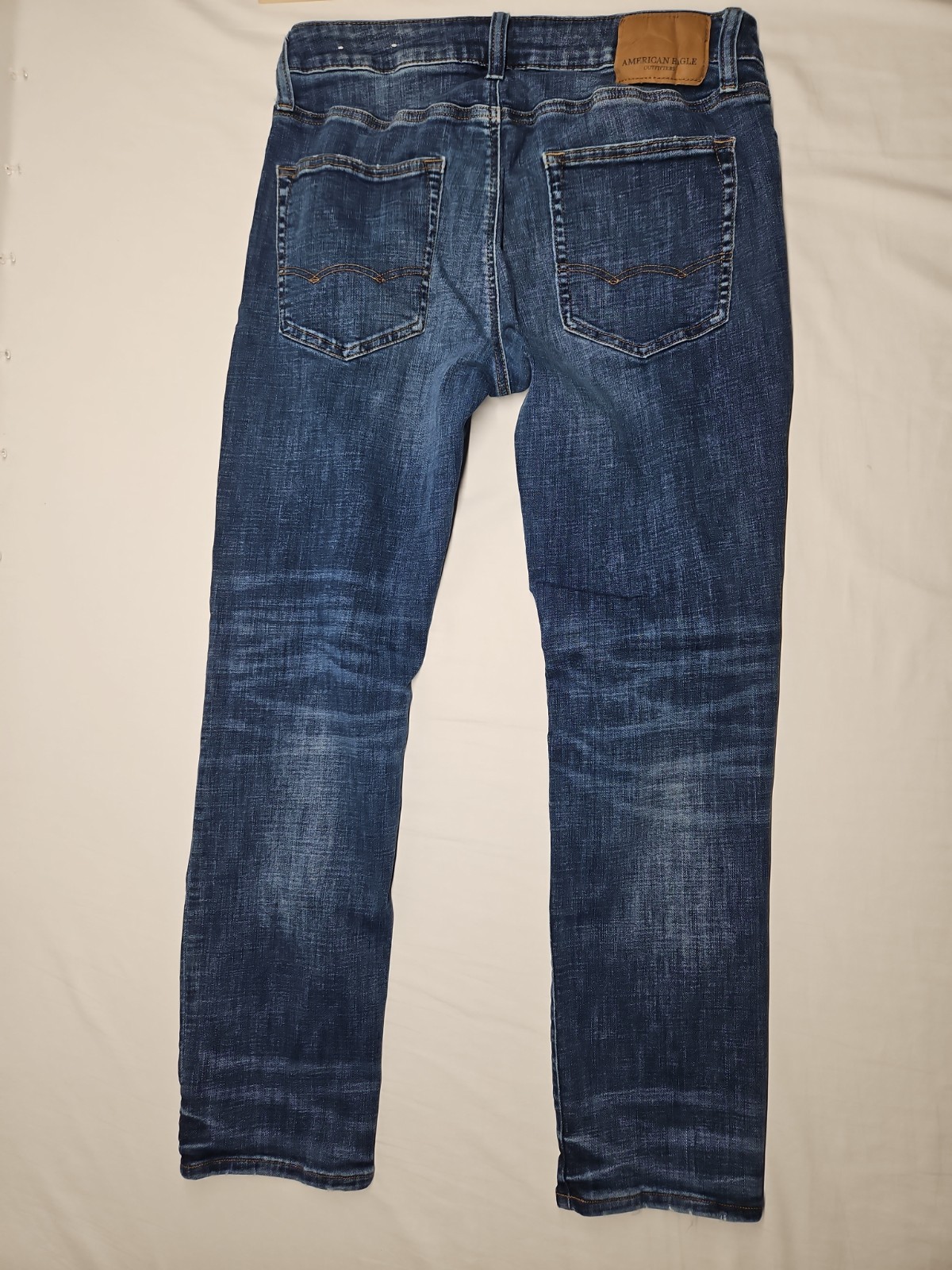 American Eagle Men’s 32×30 Next Level Flex Slim Straight Distressed Jeans