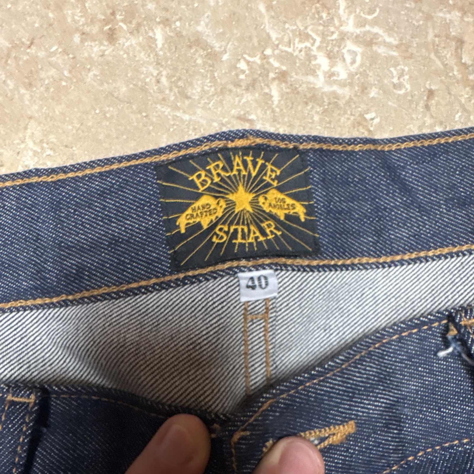 Brave Star “Golden Handshake” Selvedge Men’s Regular Taper