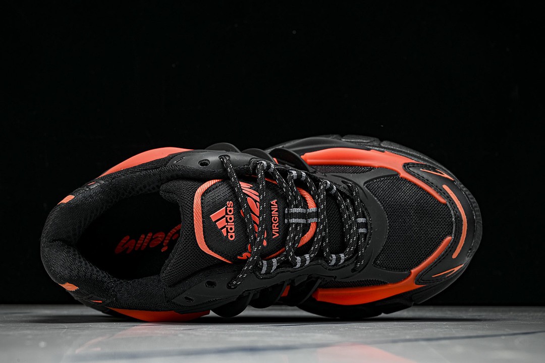 KJ5731 ad**as Adistar Jellyfish Pharrell Williams Black/Orange Men’s Shoes Size