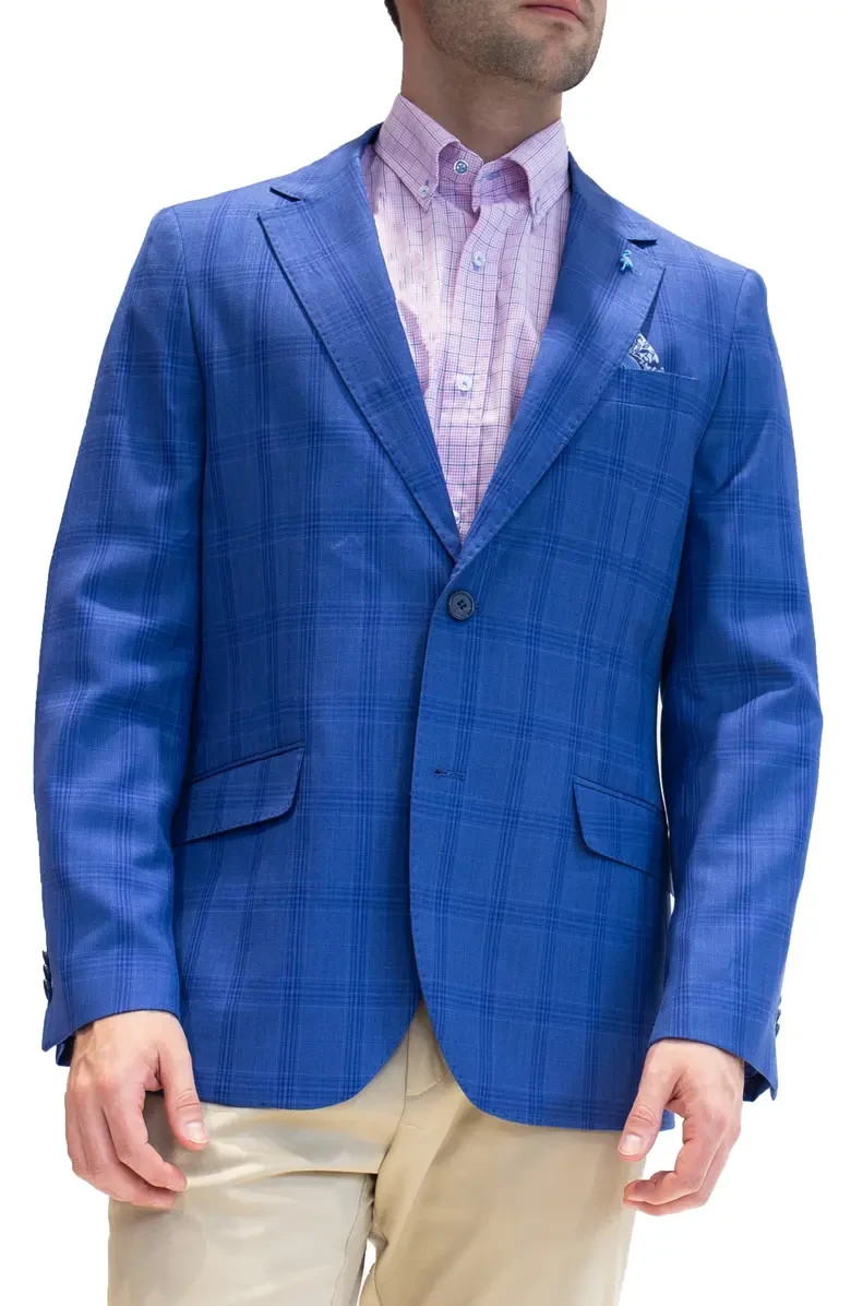 Tailorbyrd Men’s Sport Coat-Blazer, Tailorbyrd Men’s Jacket, 38R/48R, Royal