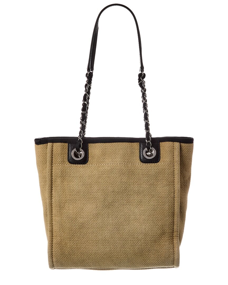 Chanel Deauville Pm Monogram Canvas Deauville Pm (Authentic Pre-Loved) Women’s