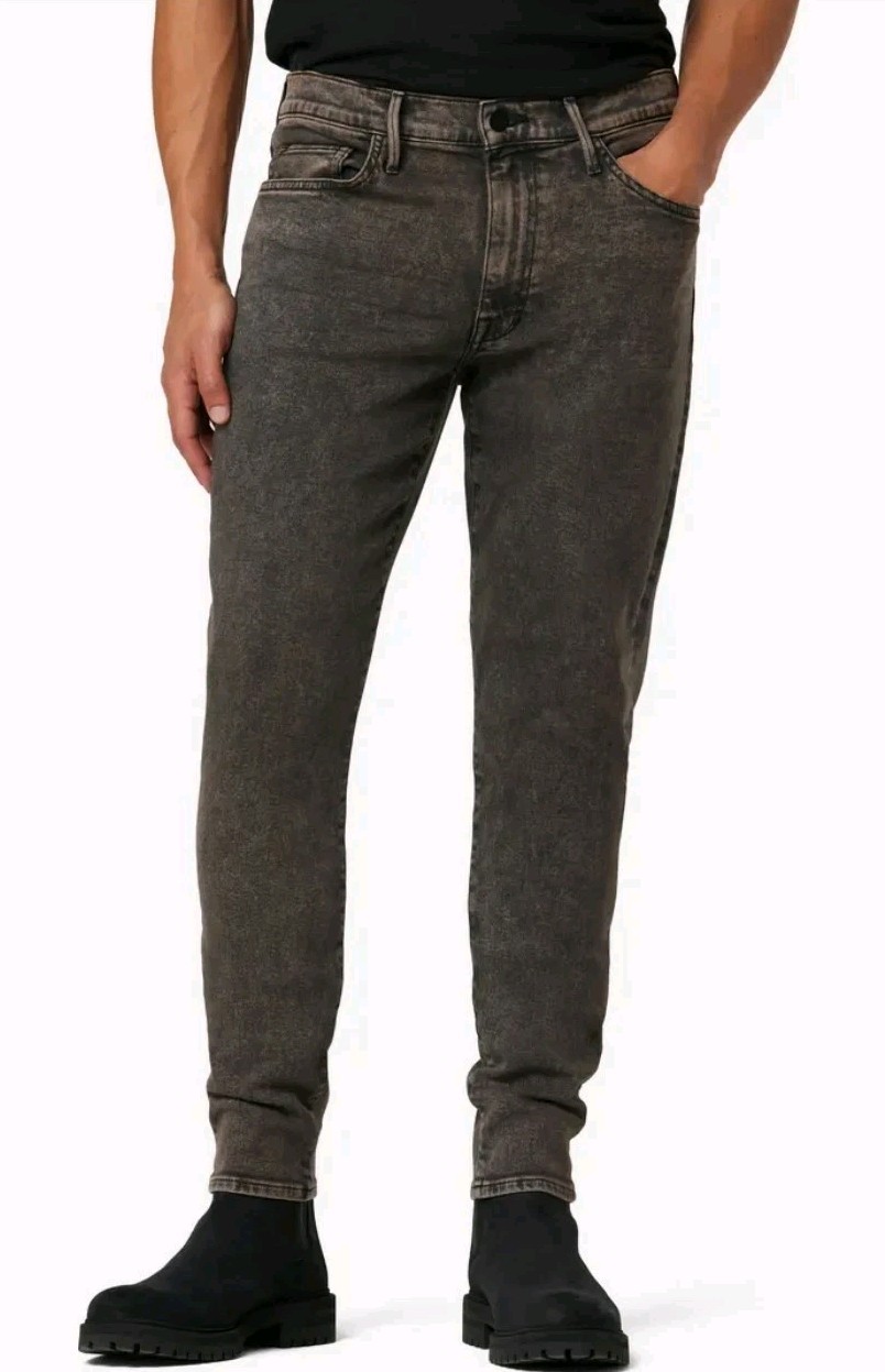 Joe’s Men’s The Dean Kinetic Slim Fit Tapered Ankle Denim Jean – Sz. 38, Brown