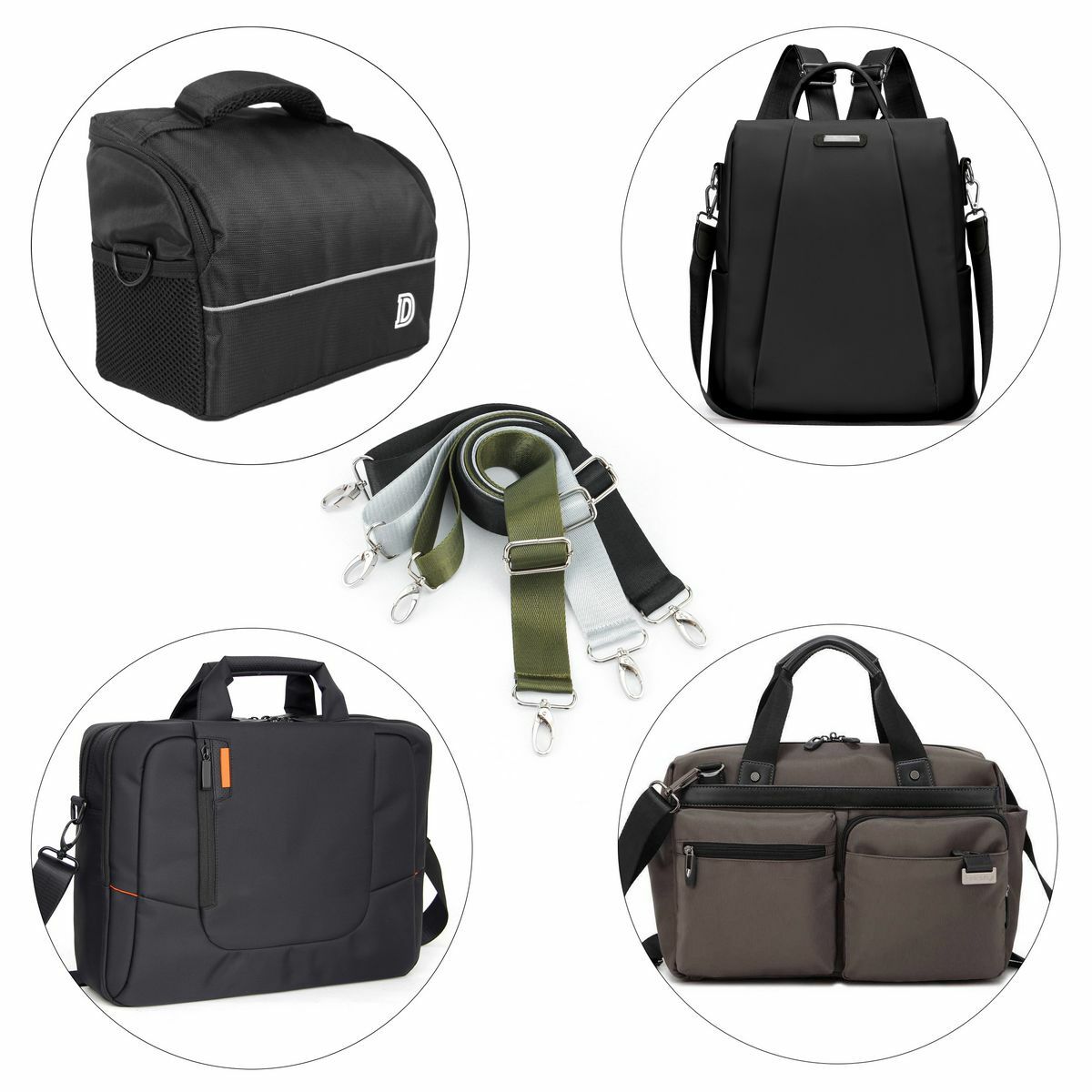 Canvas Bag Shoulder Strap Adjustable Crossbody Replacement Handbag Straps USA