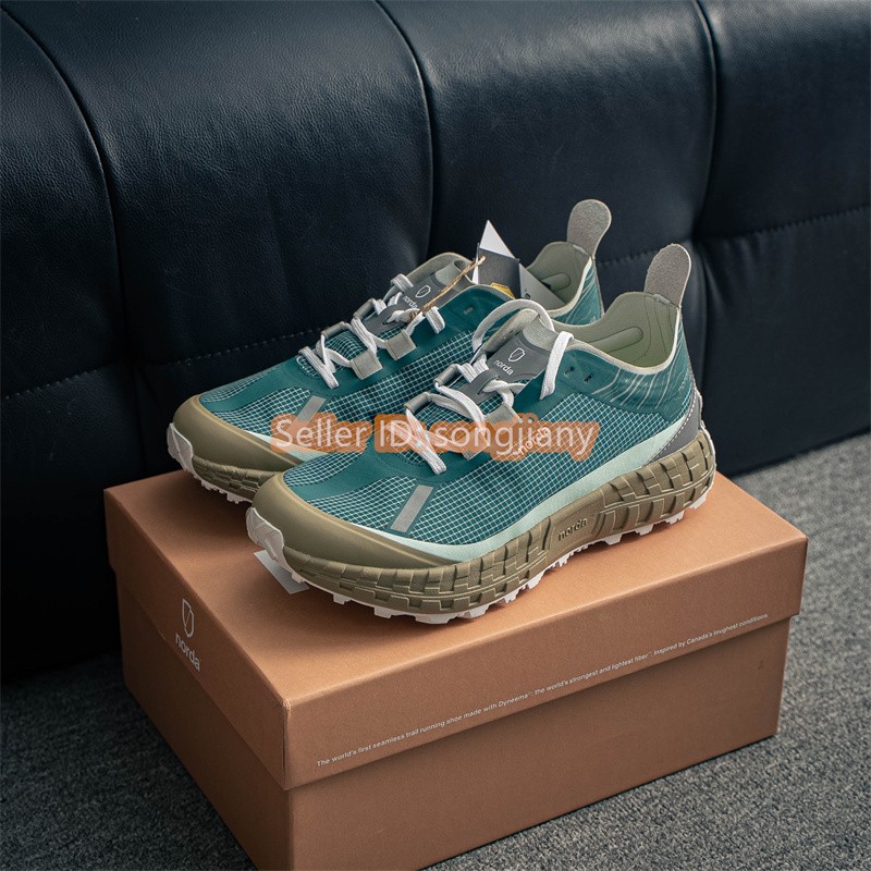 NORDA 001A Dyneema Mountain Outdoor 001MHORIZON Green Unisex Sneakers