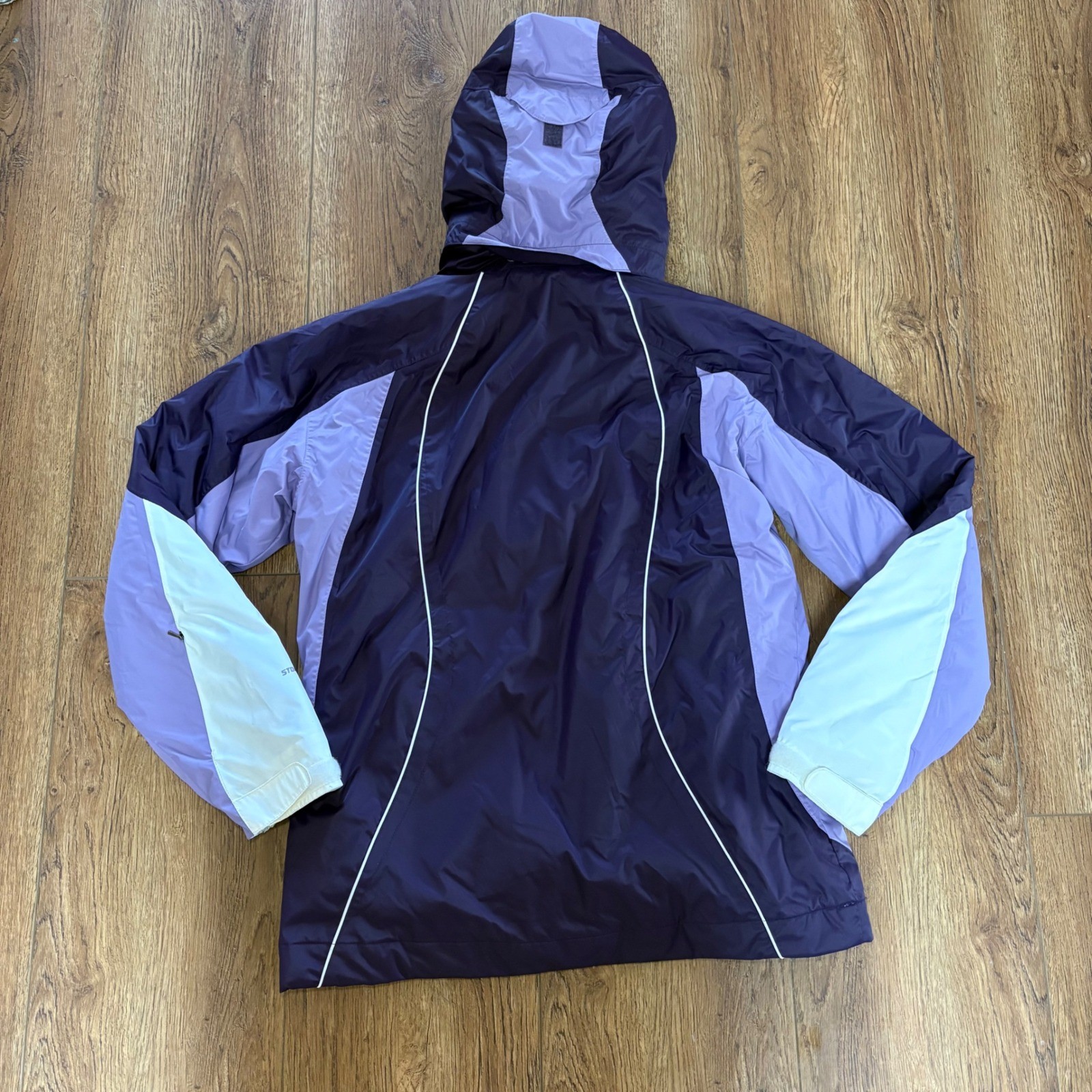 Columbia XCO Storm Dry Interchange 2 in 1 Jacket Purple Womens M Ski Snow Coat